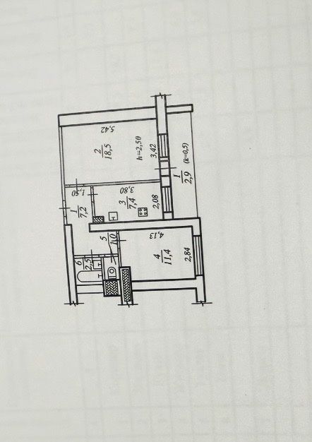 Продаж 2-к в центрі Дніпра/ Гоголя/Центр