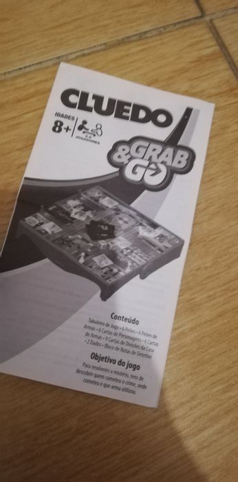 Jogo "Cluedo Grab & Go"