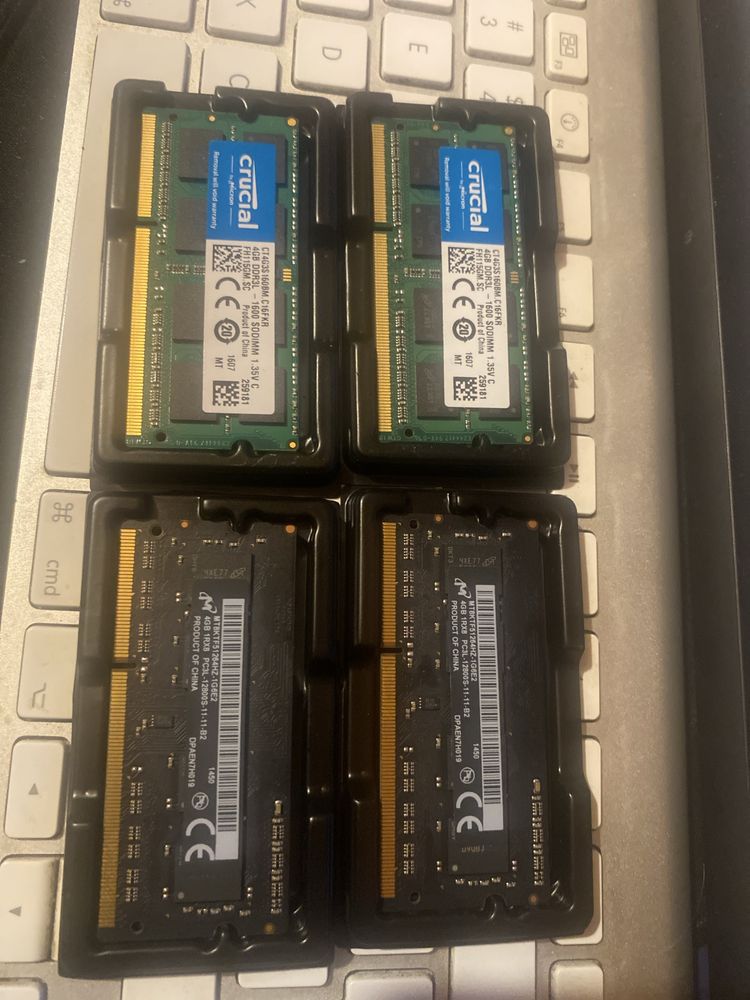 Pamiec RAM 2x4gb DDR 1600MHz IMac Mac