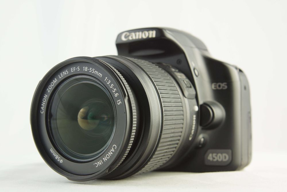 Aparat CANON EOS 450D 12.2Mpx + 18-55mm IS 1.735 zdjęć # Gwarancja FV