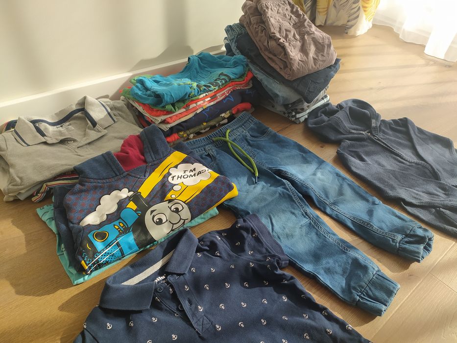 Zestaw ubrań chłopiec 98-104, 29 sztuk