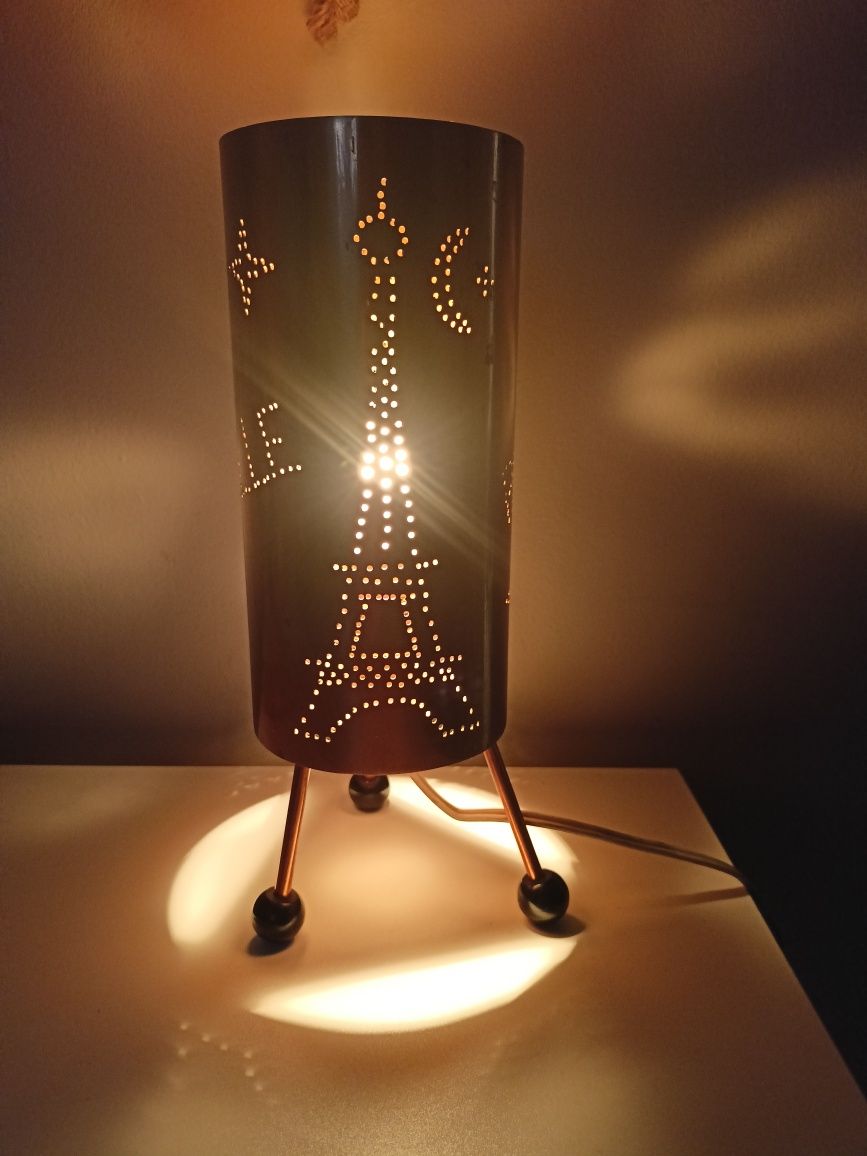 Lampka miedziana retro Paris Pigalle