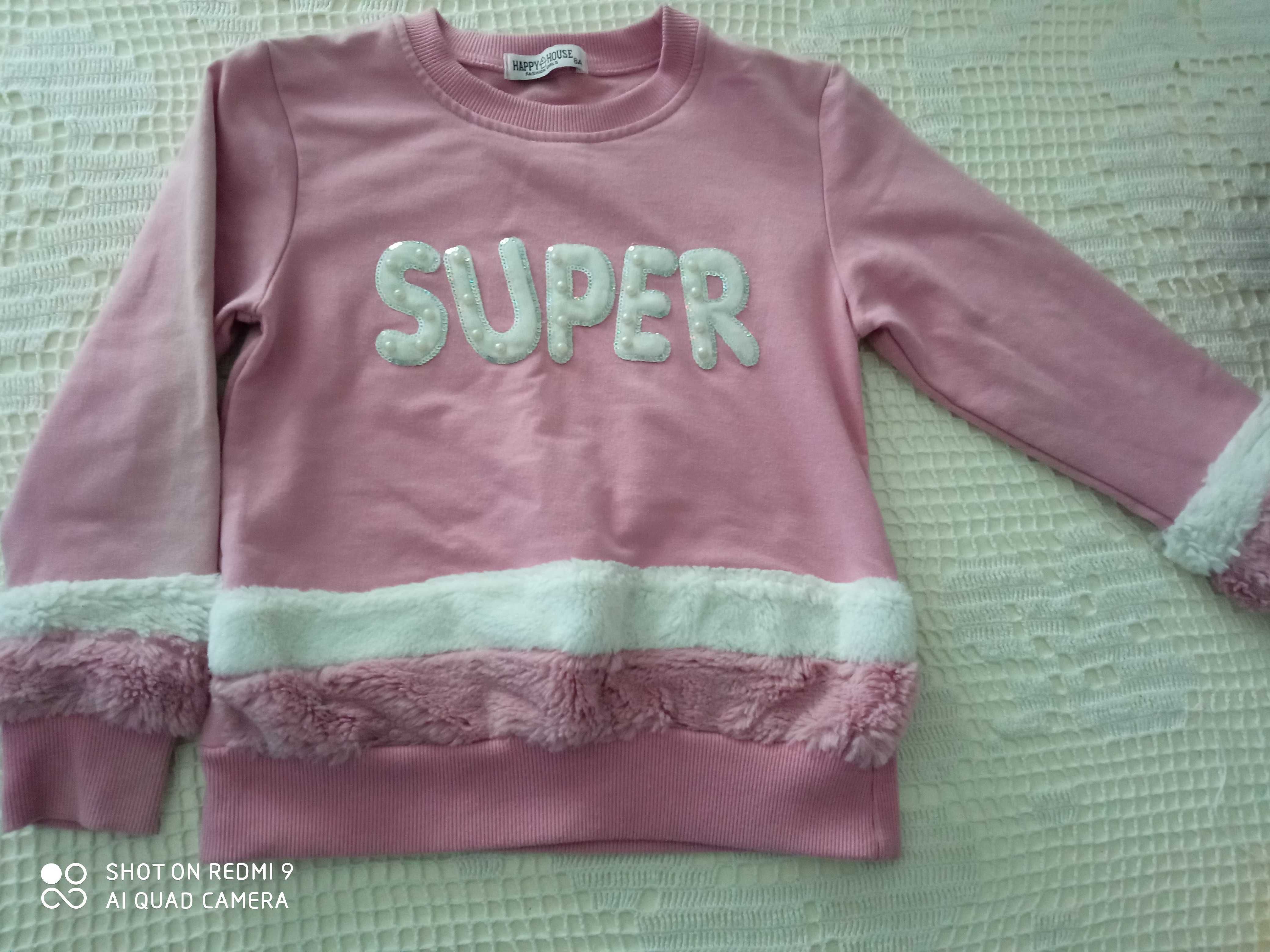 Bluza futerko super 8 lat