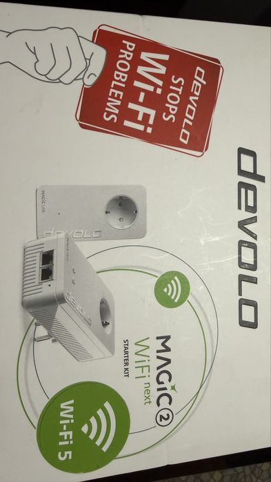NOVO - Powerline DEVOLO Magic 2 Wi-Fi Next Starter Kit