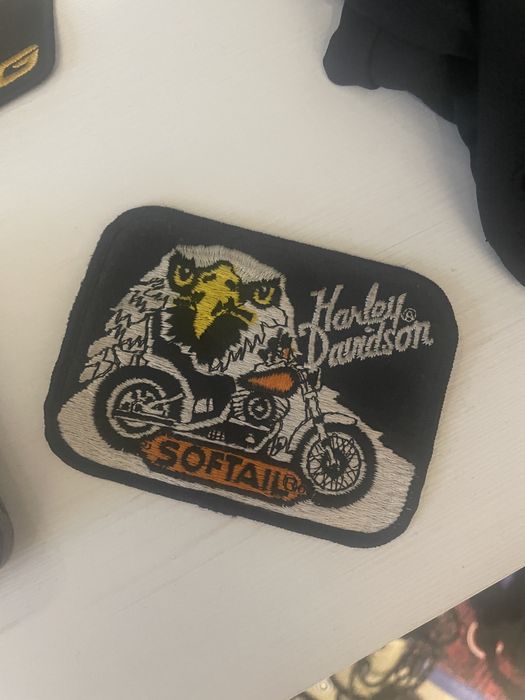 Naszywka harley Davidson z lat 80