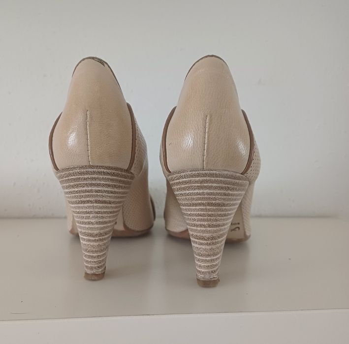 Solo Femme buty skóra