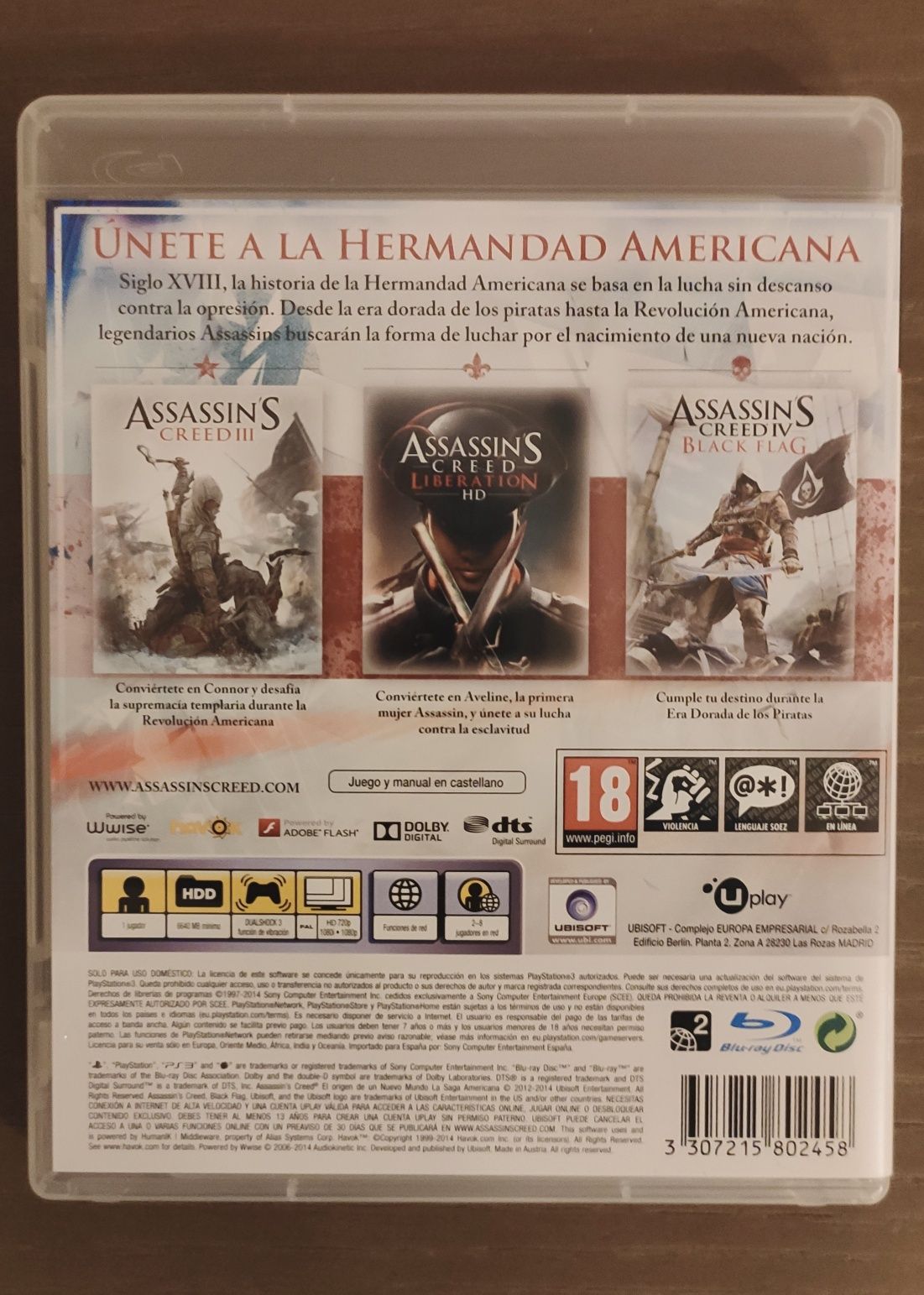 Assassins Creed Saga Americana PS3 - 3 jogos - raro