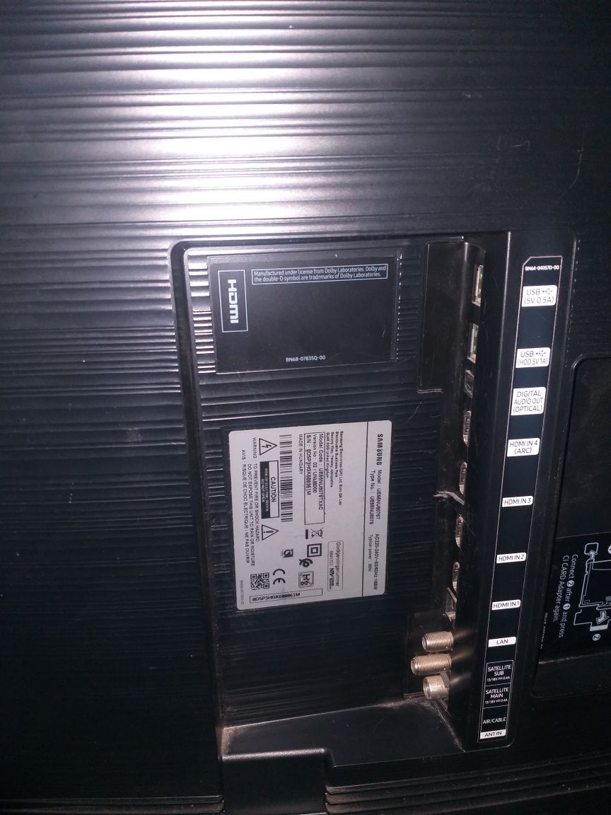 TV Samsung avariada