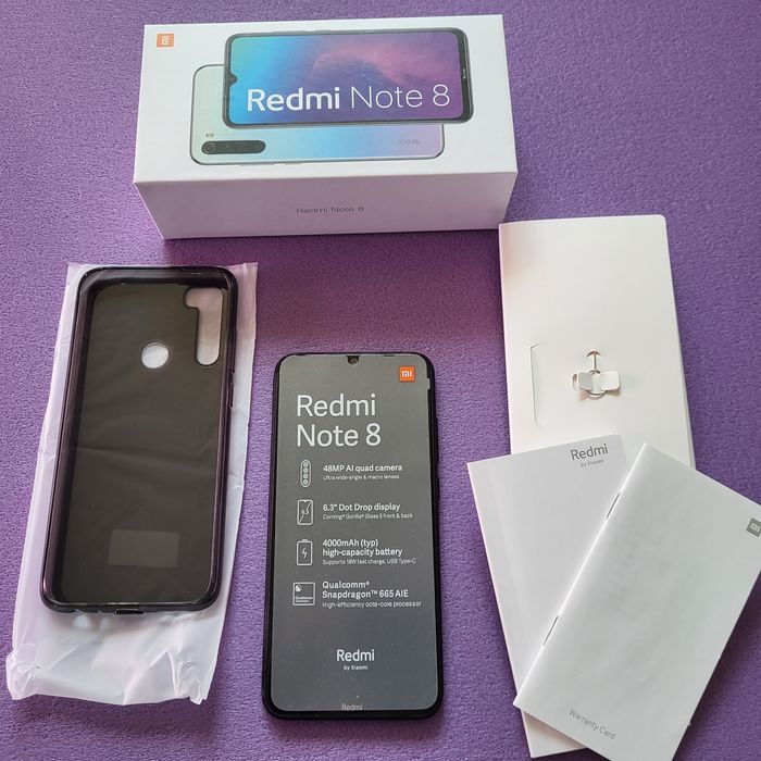 НА 2 СИМ КАРТЫ Xiaomi Redmi Note 8 4/64GB
