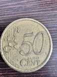Moeda 50cent. 2001 Espanha