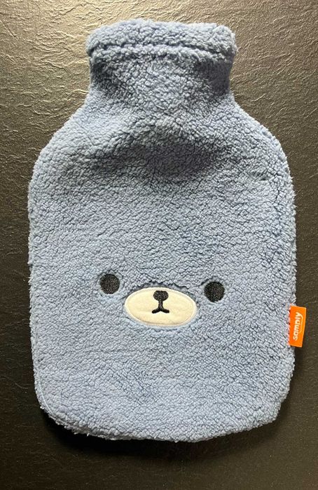 Termofor w kształcie zwierzątka z miękką przytulną osłoną duży 2 litry