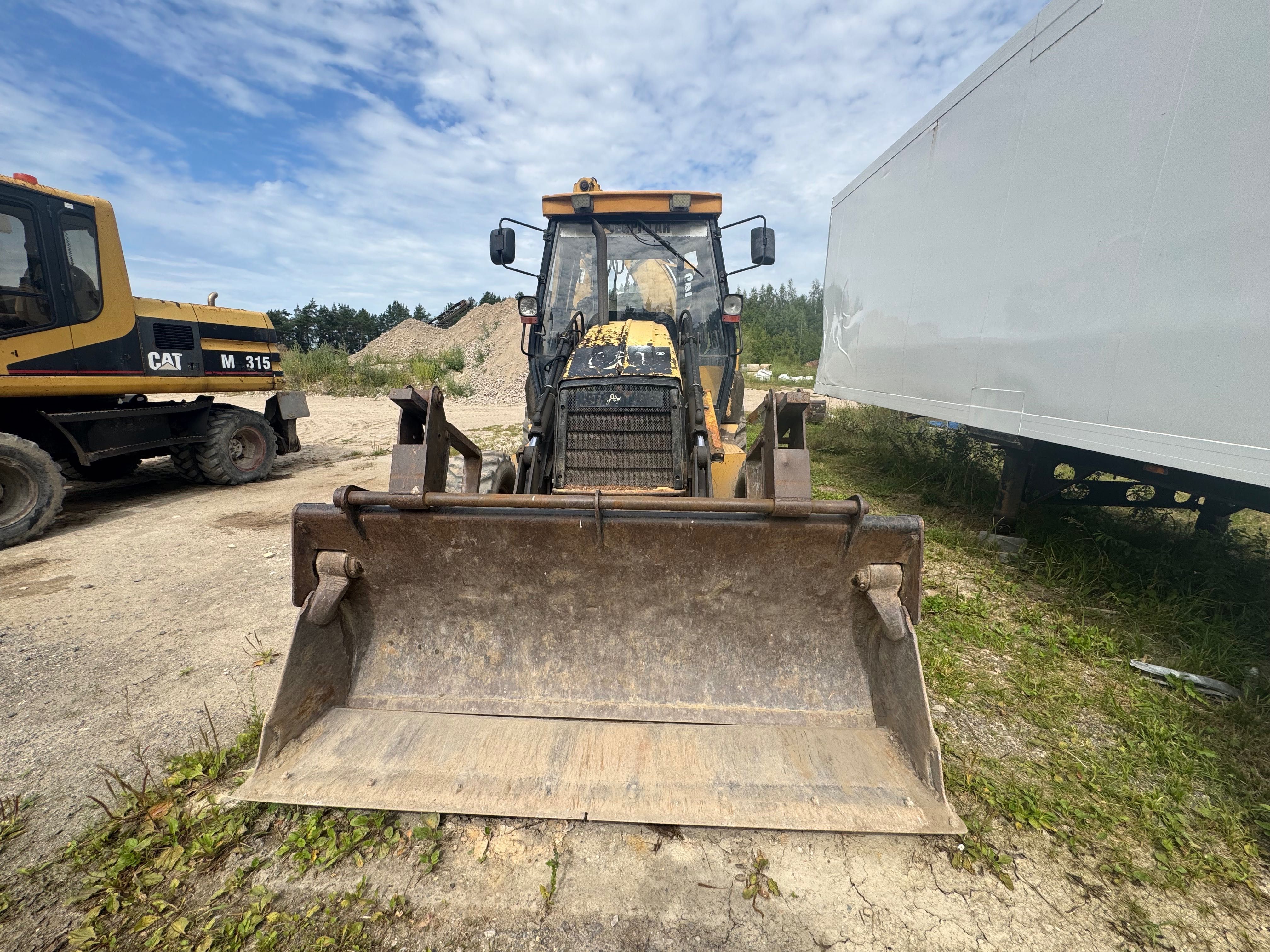 Koparko Ładowarka CAT 428 C