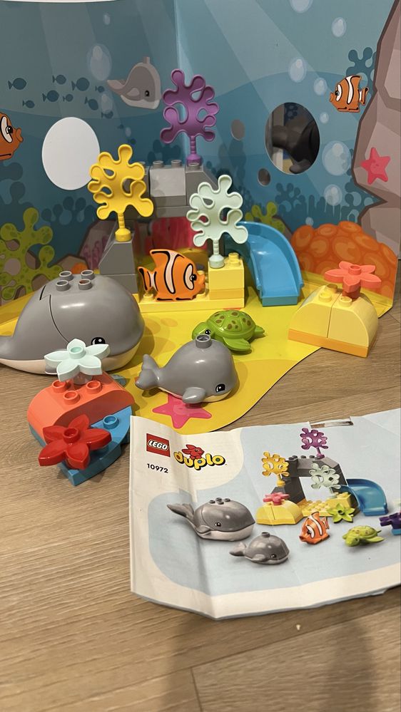 LEGO DUPLO 2 набори Тварини океану та Сільськогосподарські тварини