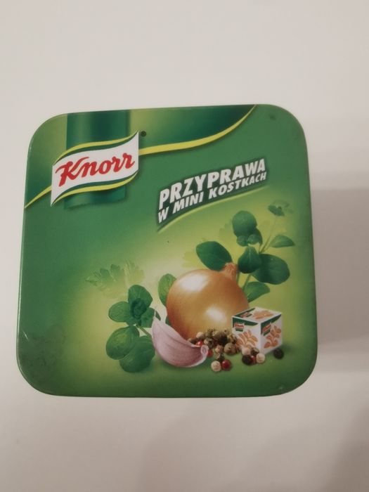 Knorr Pudełko Metalowe Kolekcjonerskie