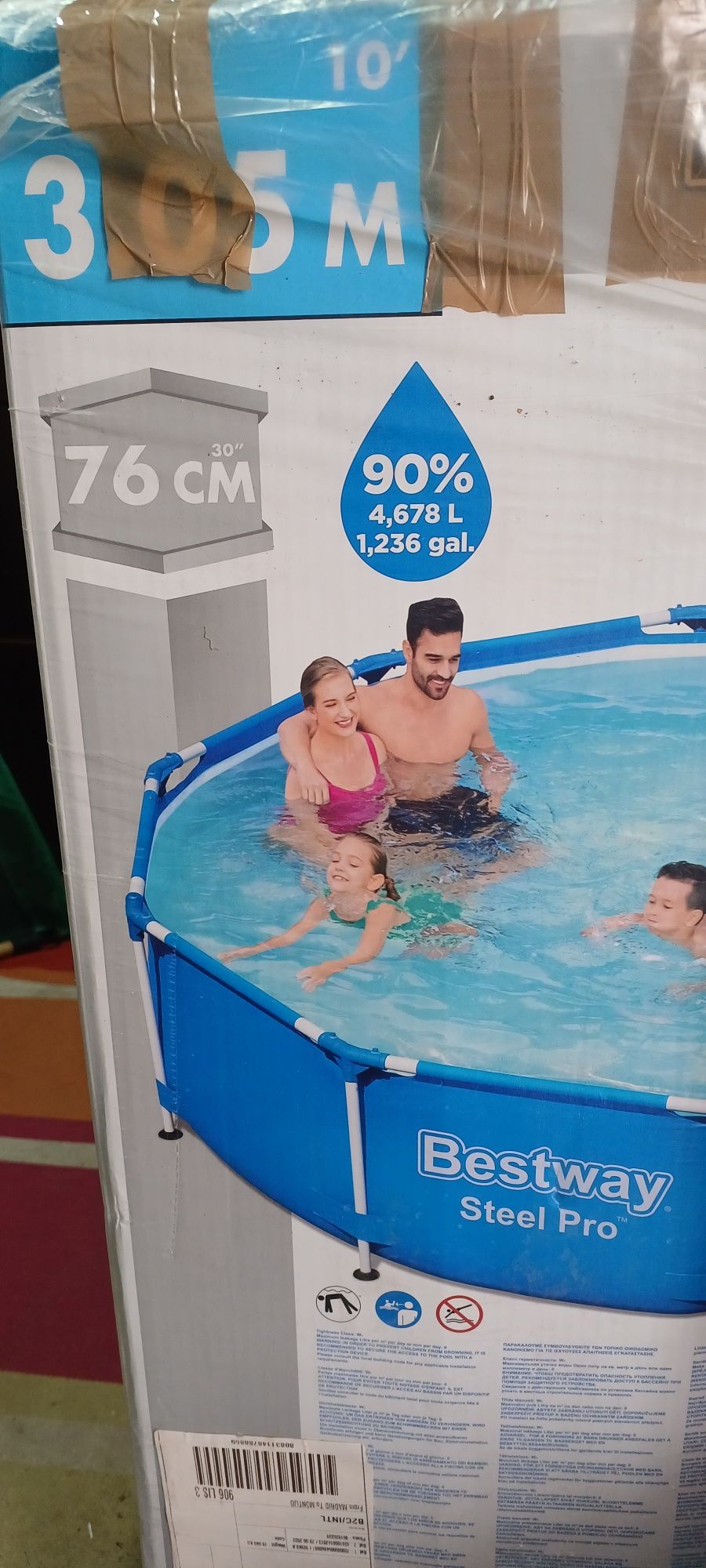 Piscina BestWay completa c/ kit