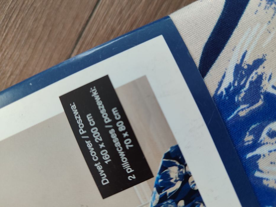 Pościel komplet nowa