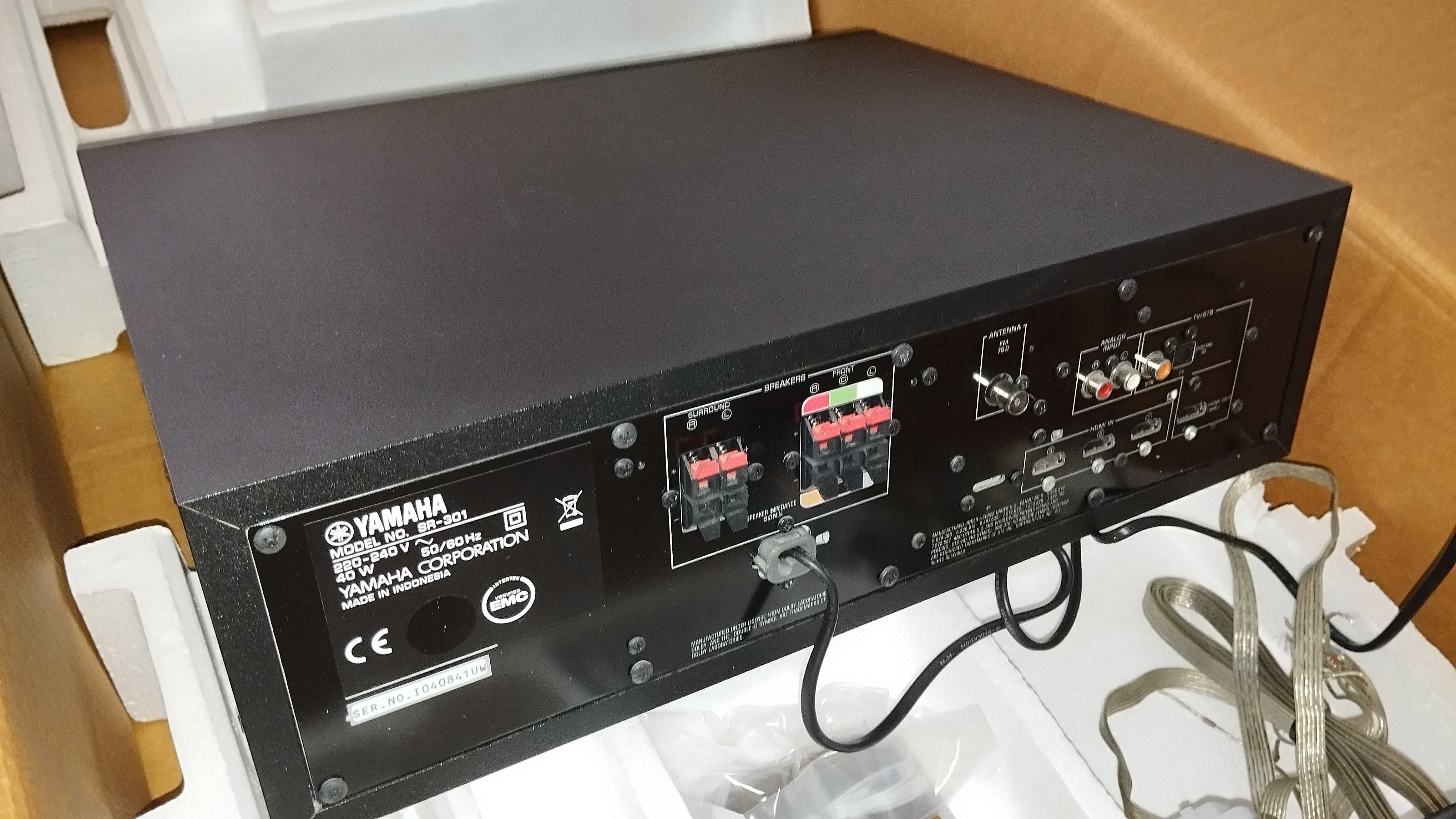 Кино Музыка Yamaha YHT-S401 HDMI ресивер звуковой проектор +САБВУФЕР