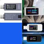 USB тестер KWS-2301C , KWS-MX18L , KWS-V30 цветной экран