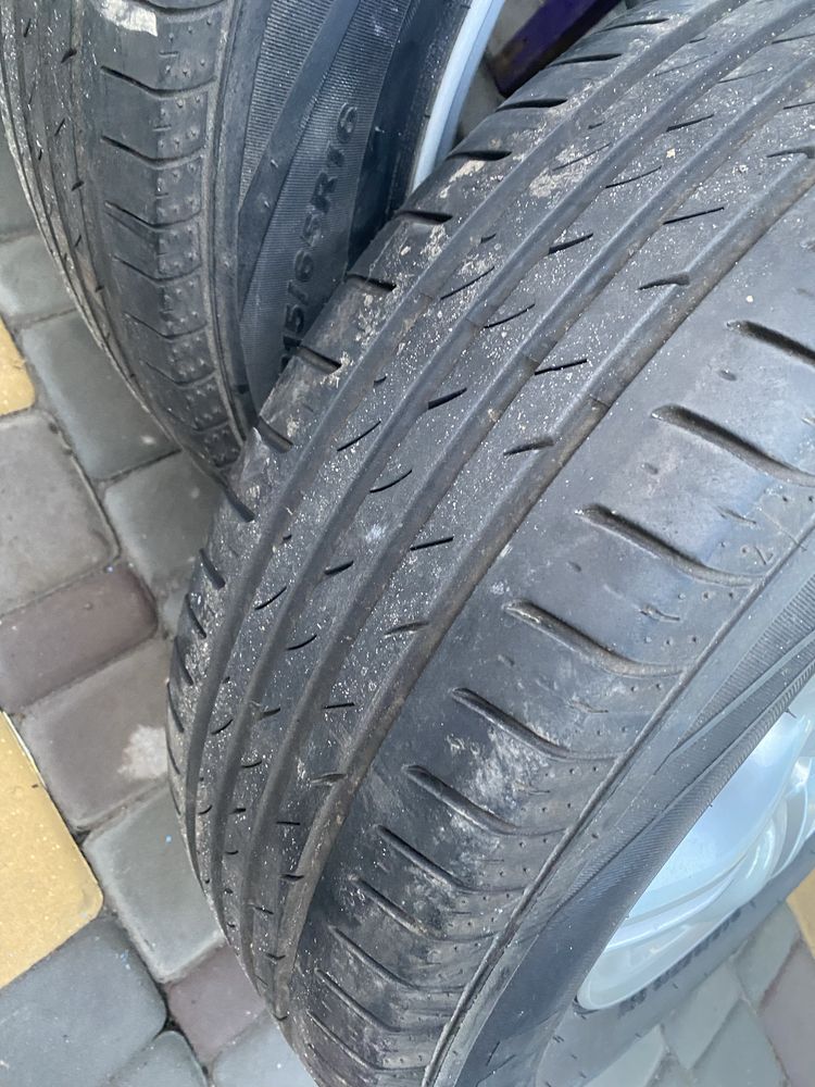 4 Колеса на алюмінєвих оригінальних дисках  16'' kia sportage 2 5x114