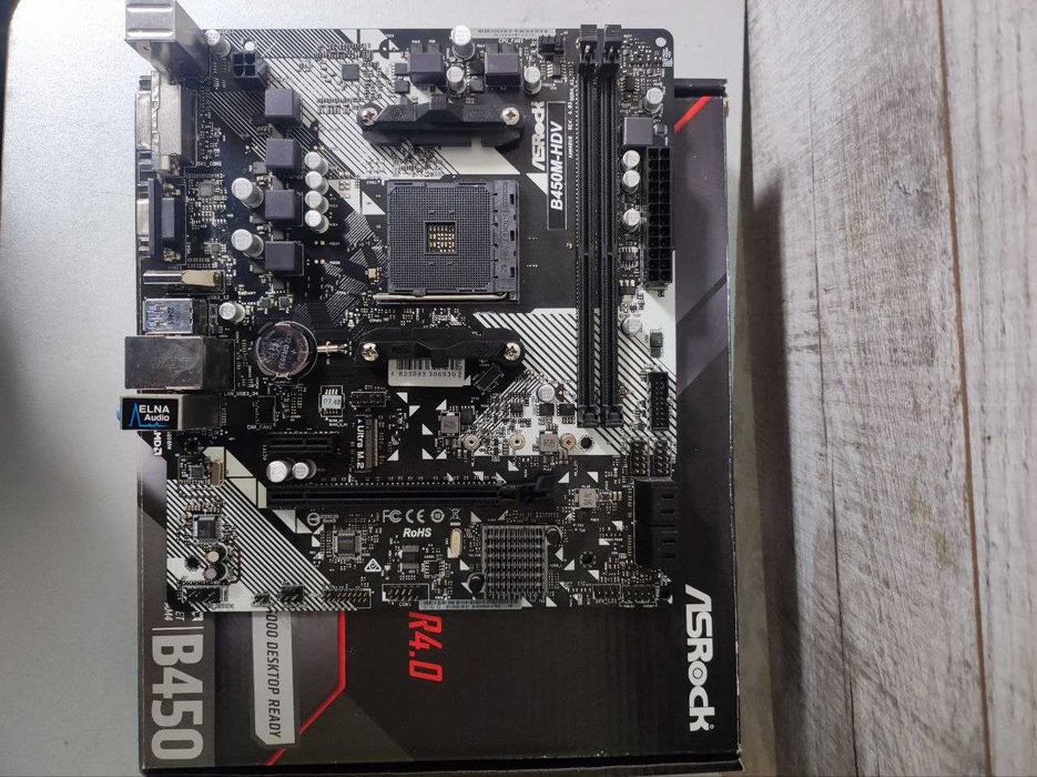 B450M hdv r.4 материнская плата