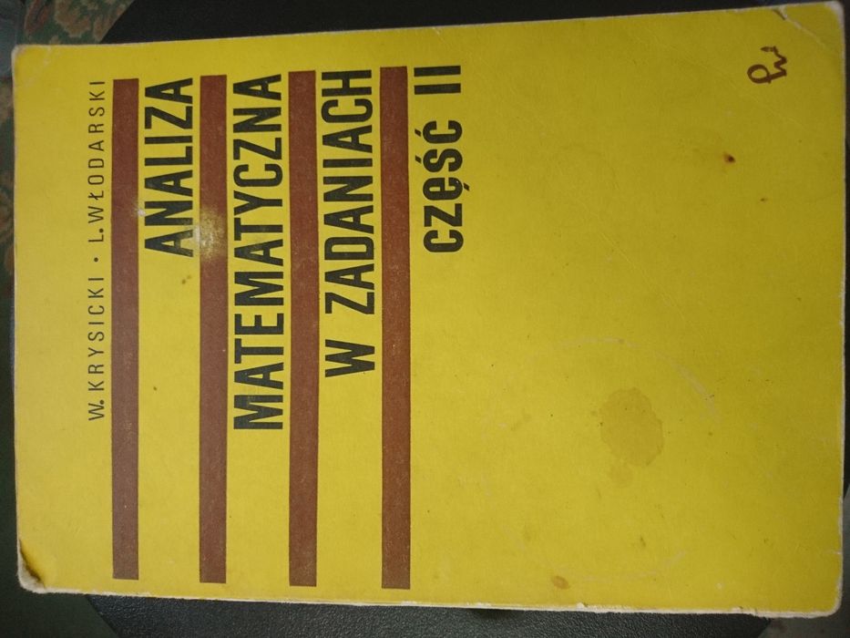 Analiza Matematyczna w zadaniach. Cz. 2 / Krysicki, Włodarski