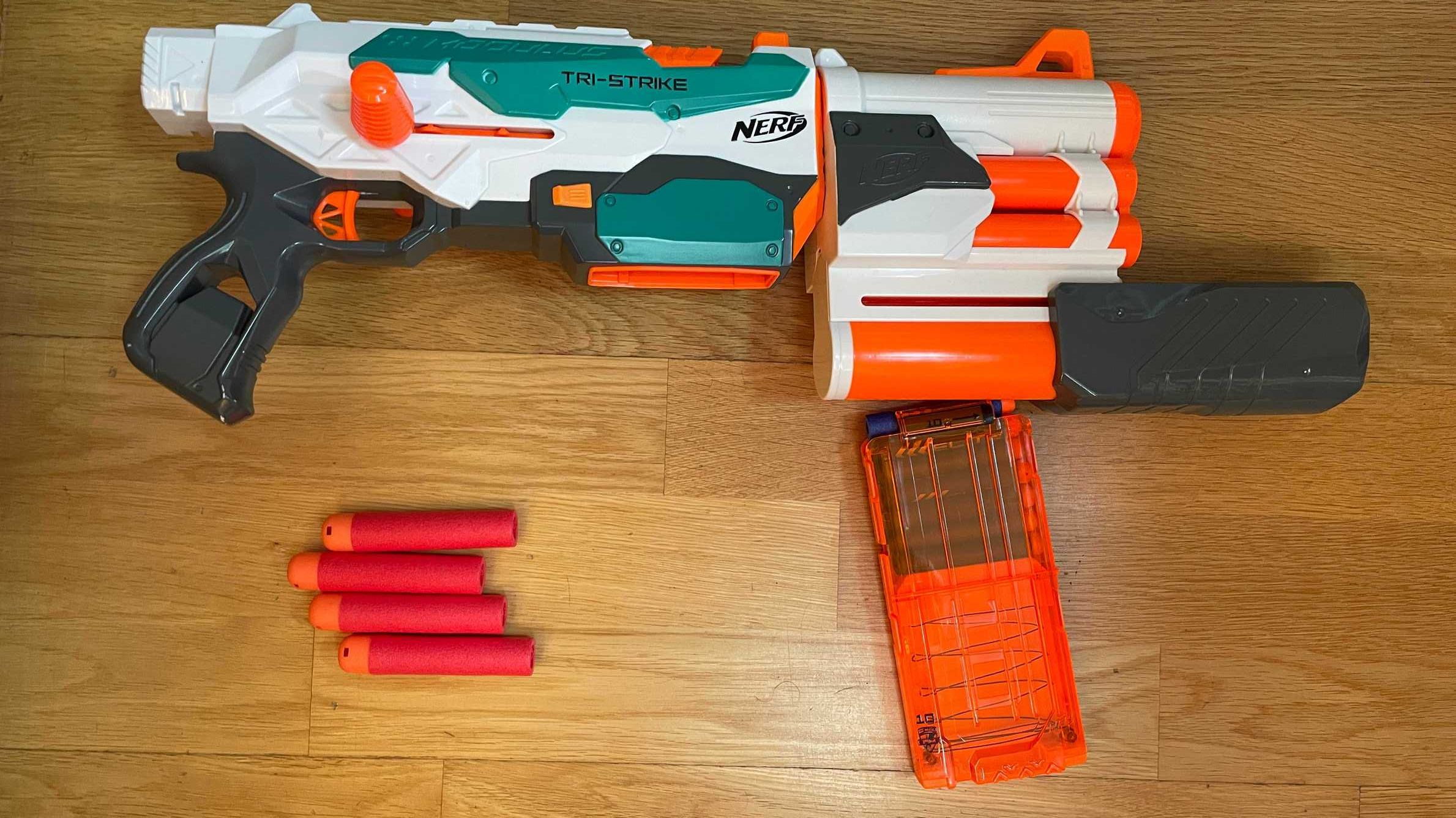 NERF espingarda MODULUS completa