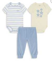 Набор, комплект бодики и штаны Calvin klein (размер 12 месяцев)
