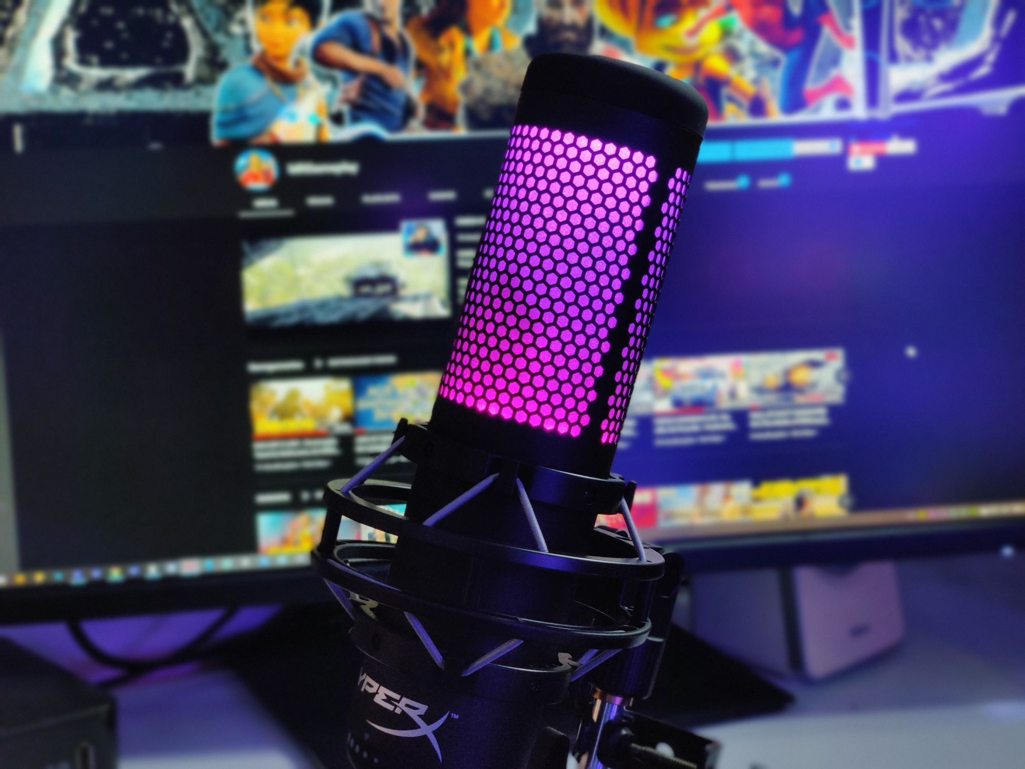 Microfone HYPERX Quadcast S