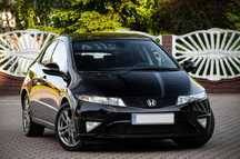 Honda Civic 1.8 Benz 140ps Klima Alufelgi 17 Pół Skóra Pdc