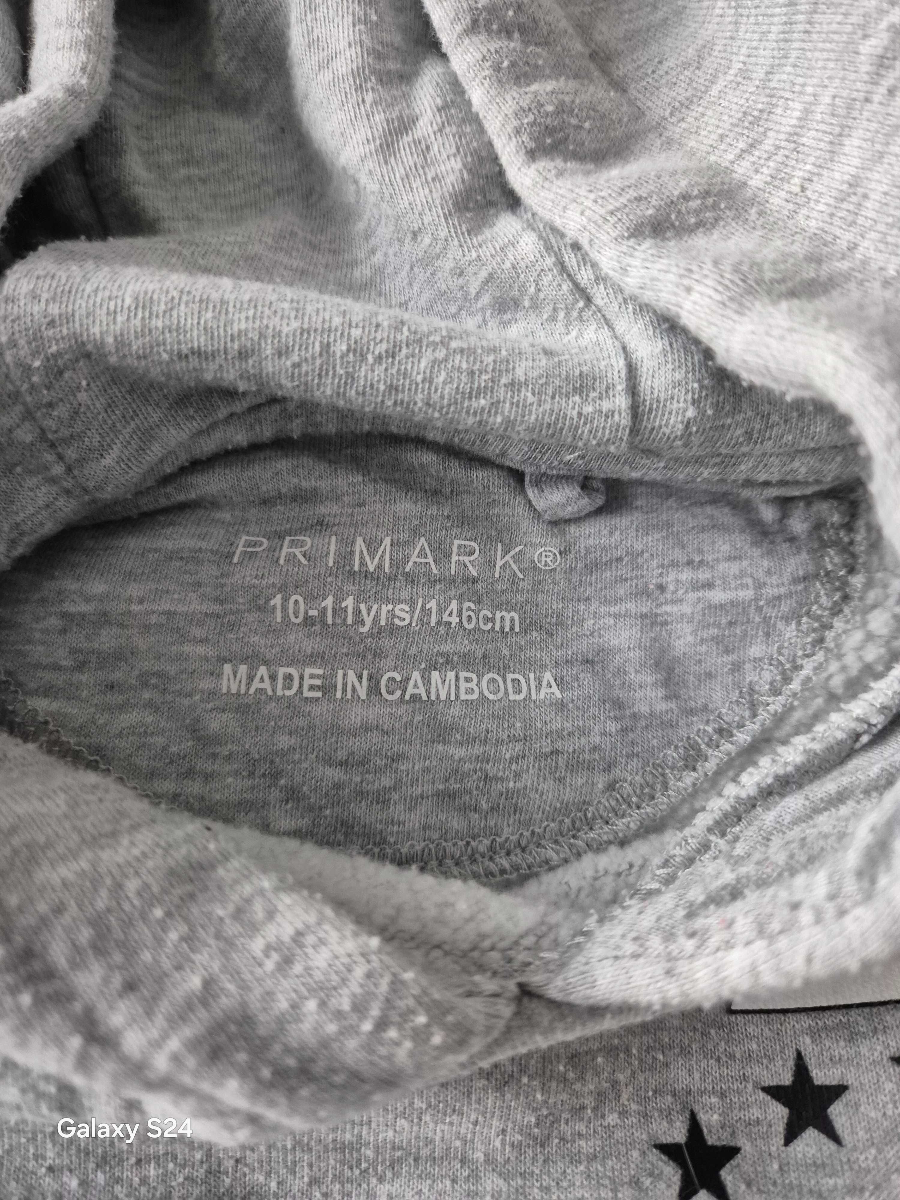 Sweat com capuz cinzenta