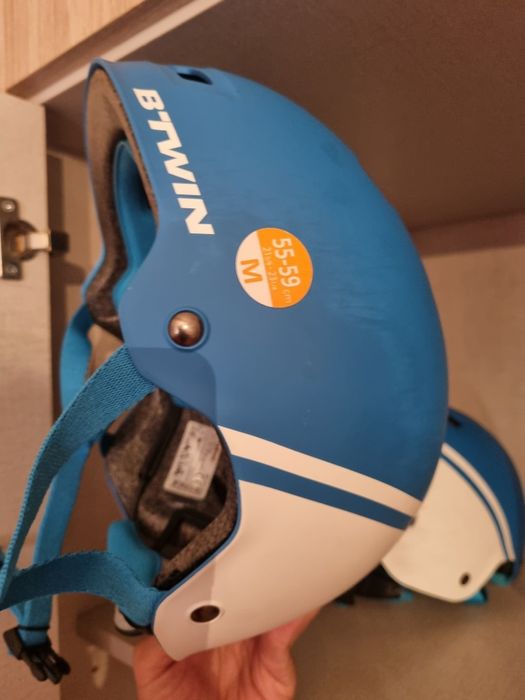 2 Capacetes de Bicicleta BTwin da Decathlon