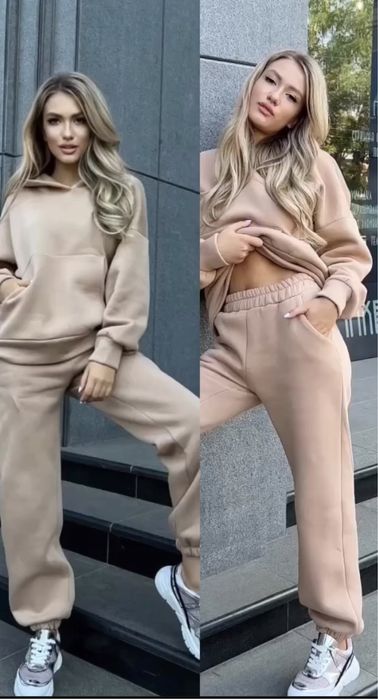 Теплий костюм жіночий ЛАВАНДА 42-44