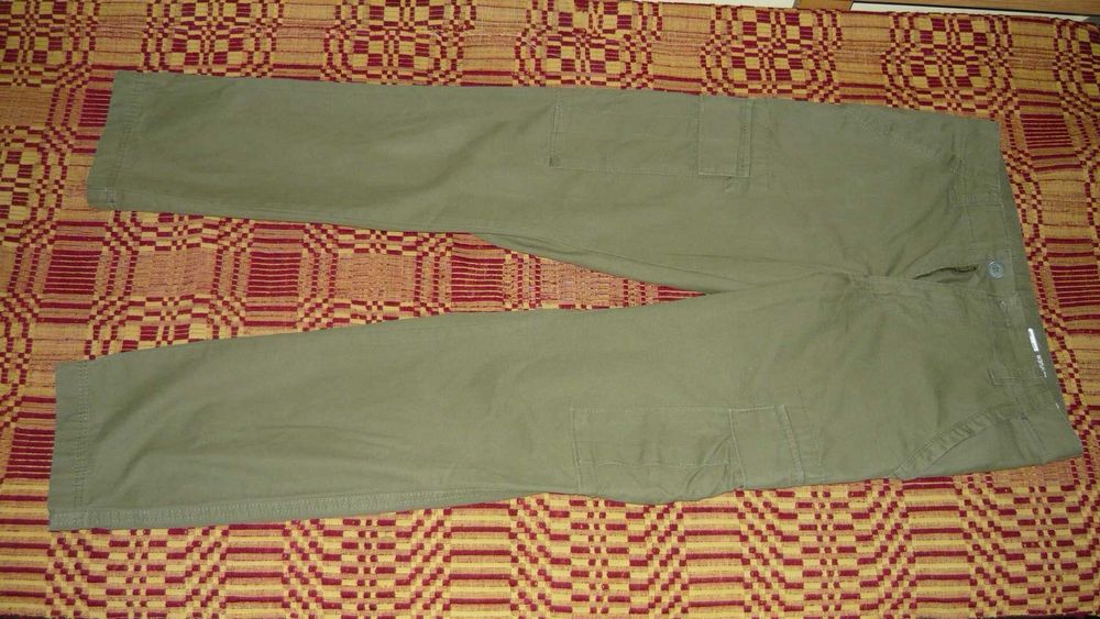 Spodnie bojówki 30/32 zielone M 82 cm F&F STRAIGHT W30/L32