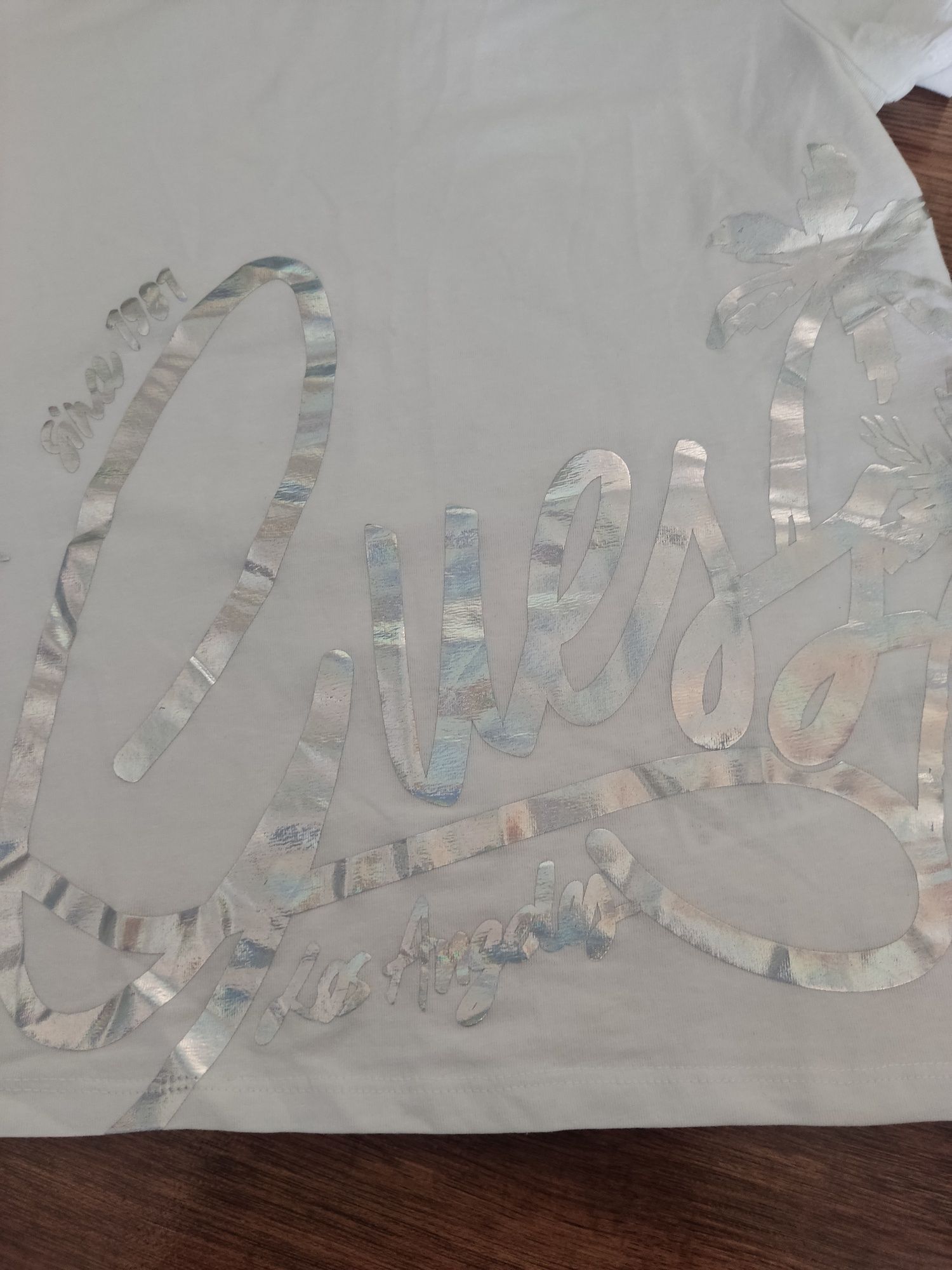 T-shirt koszulka Basic Guess XS S dopasowana