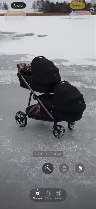 Gondola/ gondole 2 szt Cybex gazelle S black moon