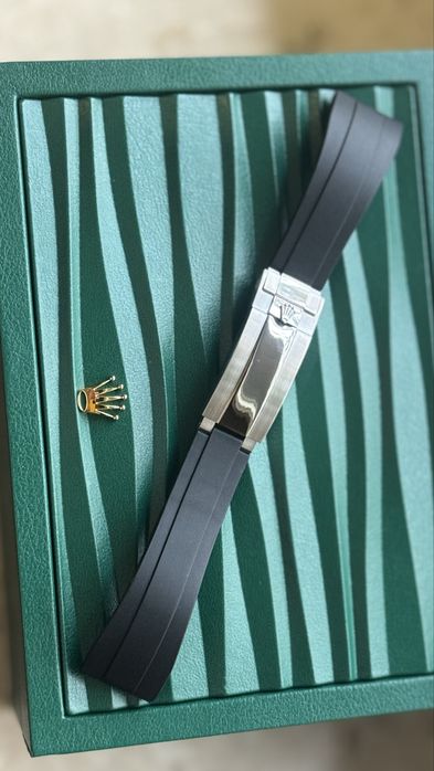 Pasek gumowy Rolex Oysterflex Glidelock 20mm Submariner, Daytona, GMT