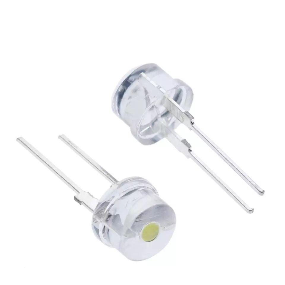 Светодиоды белые яркие 0.5 W  25шт