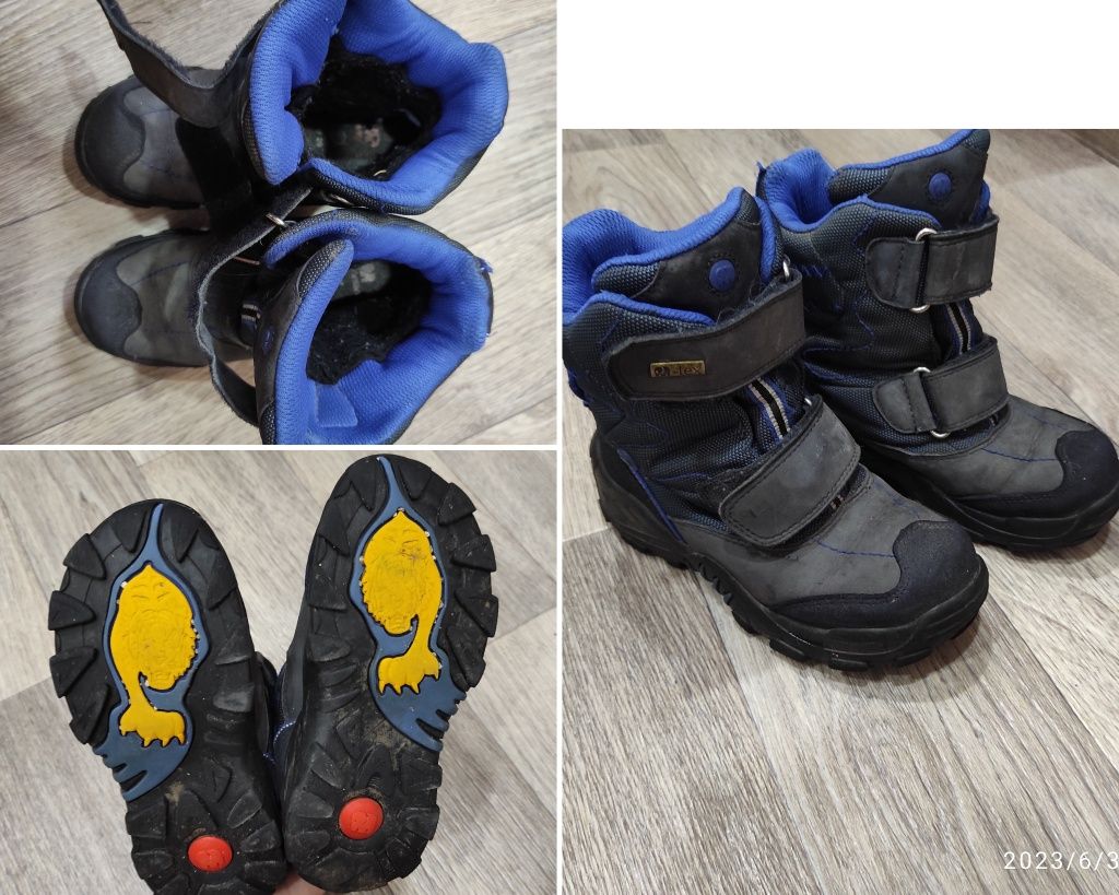 Зимние ботинки Кроссовки Босоножки на мальчика р.р27-28-29