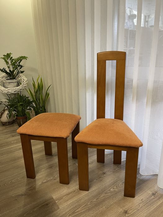 Conjunto de mesa sala com cadeira
