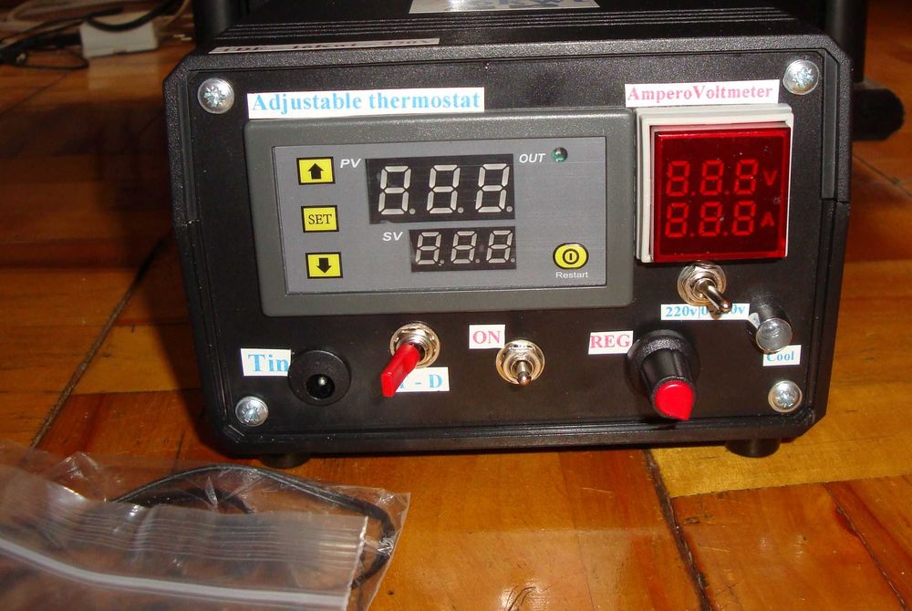 Термостат температуры для дистилляции с регулятором мощности