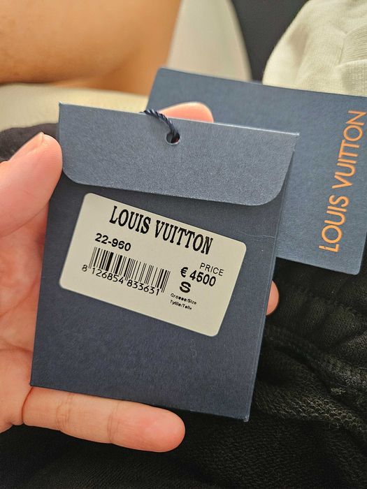 spodenki bawełniane jak Louis Vuitton roz. S dresowe