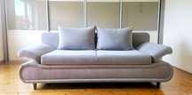 Sofa 100x80 z funkcją spania  * pojemnik na pościel * Spanie 155x210
