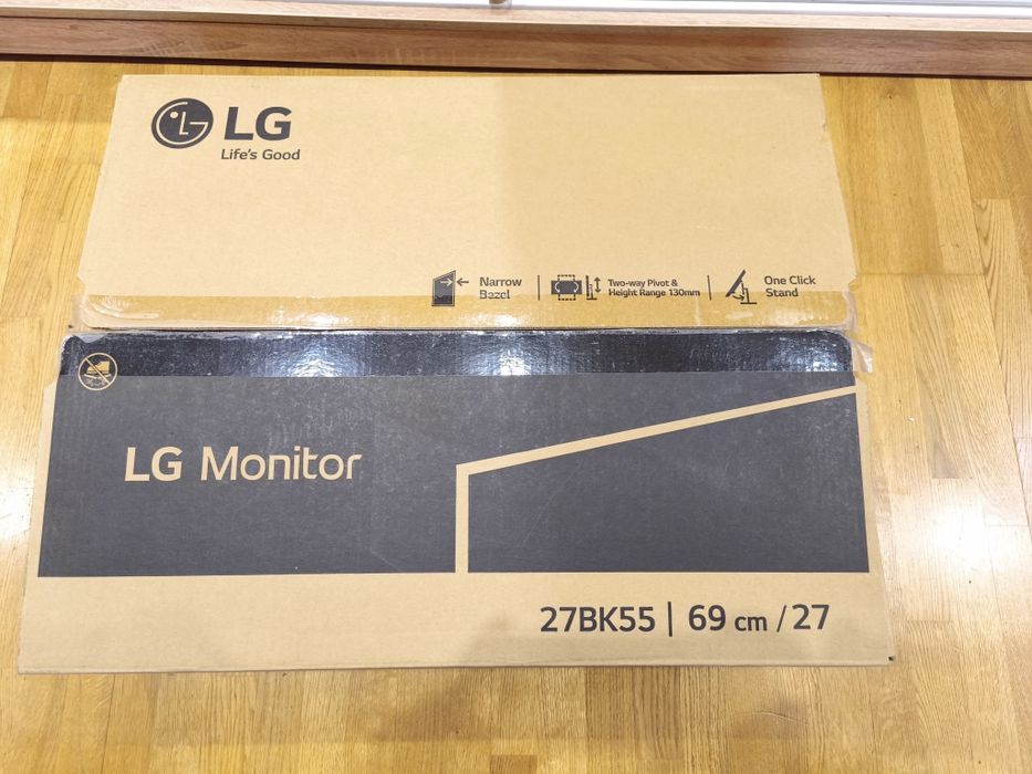 Монітор 27" LG 27BK550Y-B