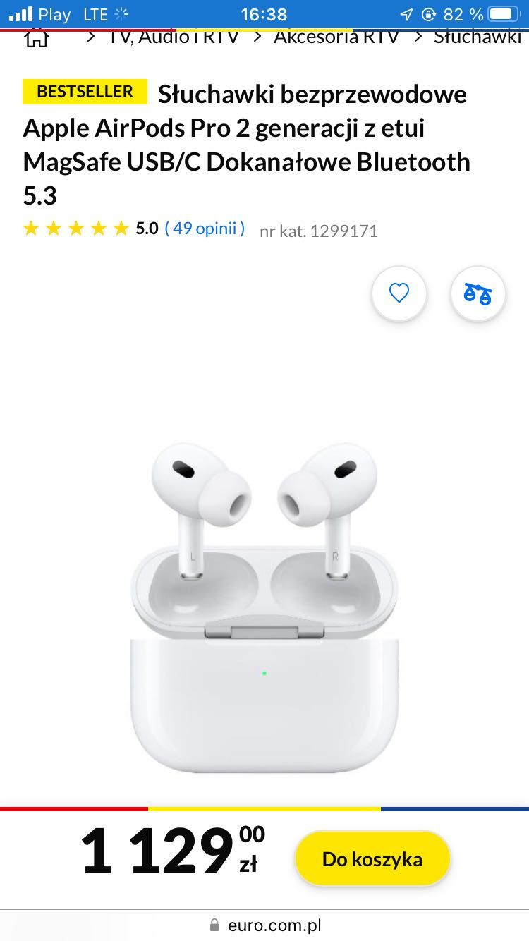 Apple AirPods Pro 2 lighting