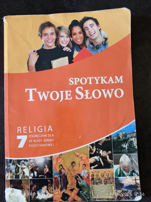 Podręcznik do religii  do klasy  7