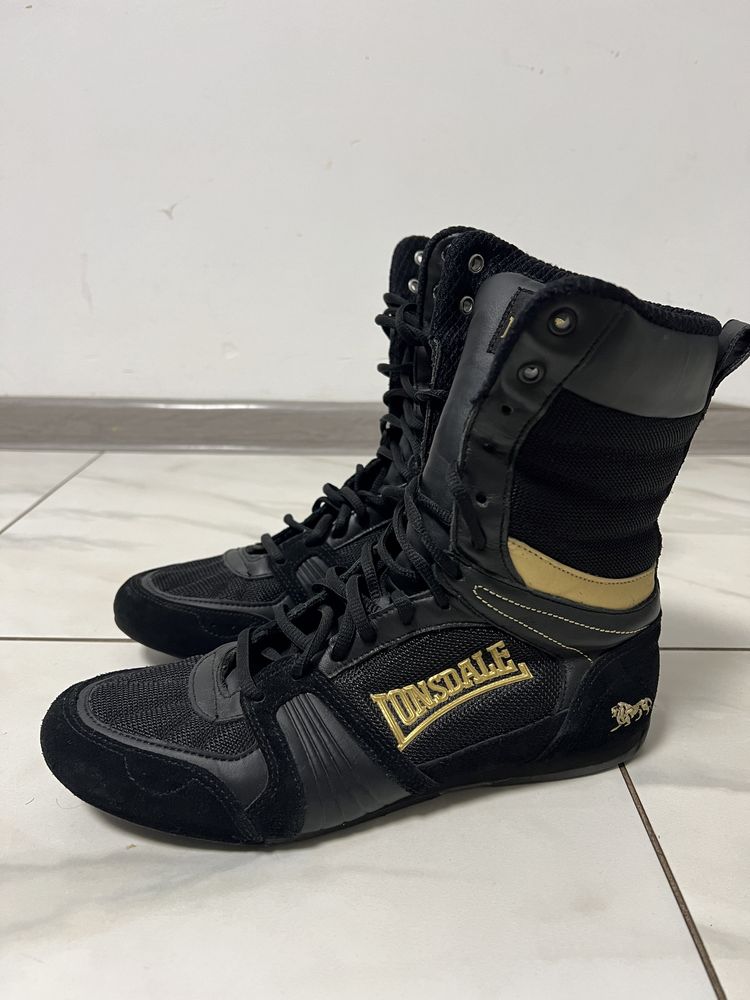 Боксерки Lonsdale BLACK/GOLD