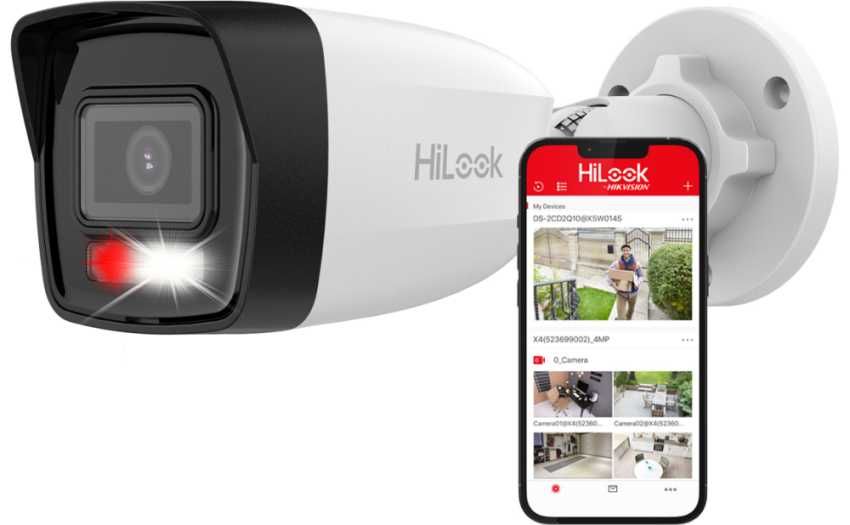 Zestaw monitoringu domu 4 kamer Hikvision 6MP