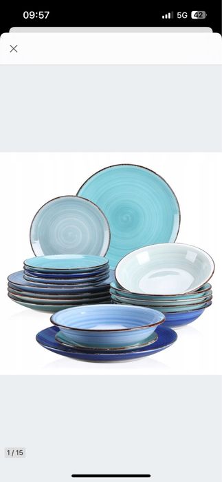 Zestaw obiadowy na 6 osób