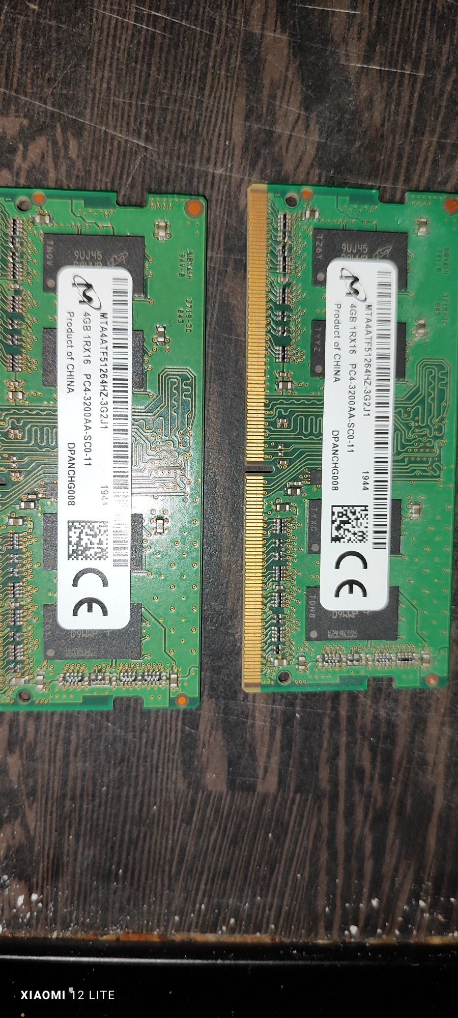 Kości ram DDR4 2x4GB