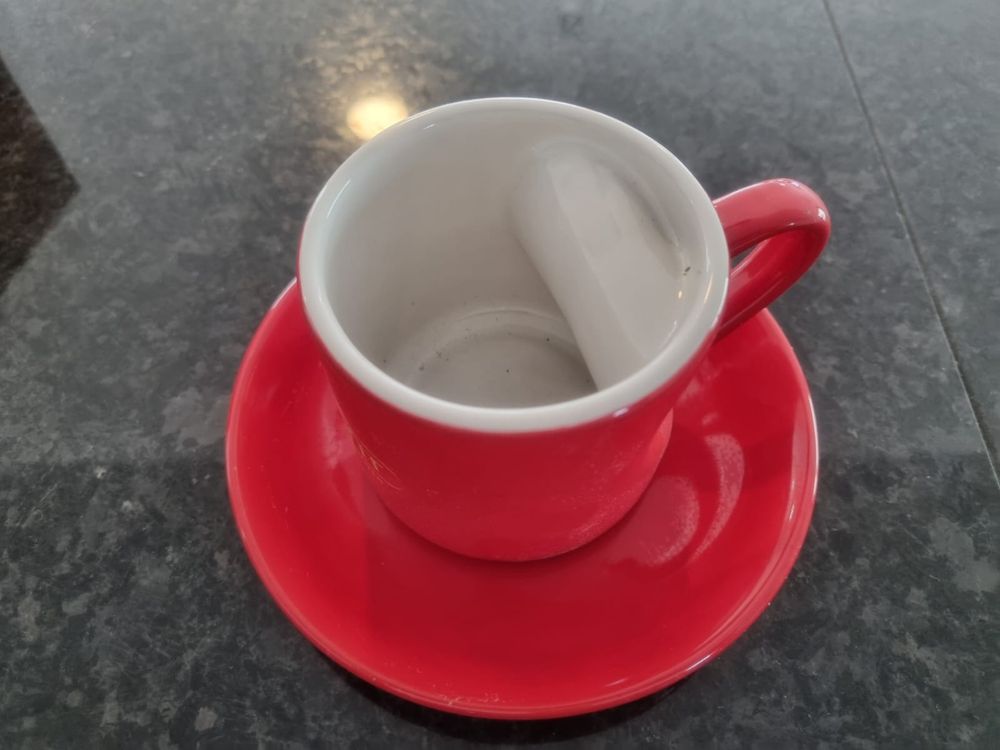 Chavena/pires para chocolate quente